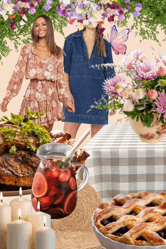 Elevated Backyard BBQ Party Theme Mood Board