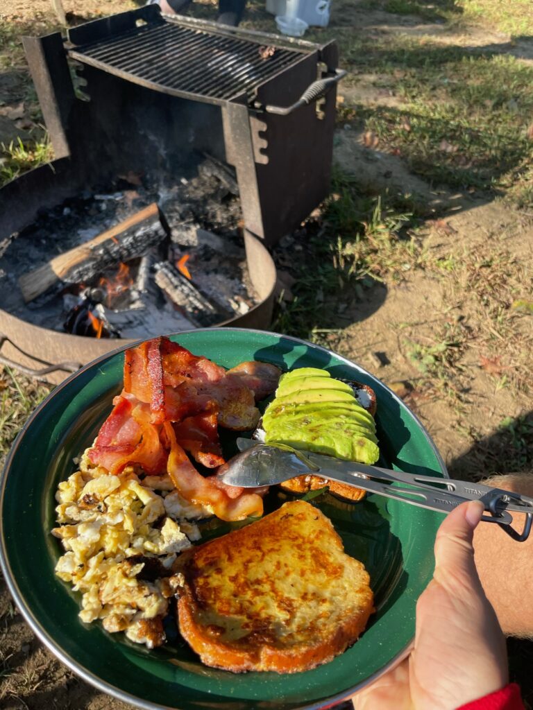 Plan a Camping Trip Menu